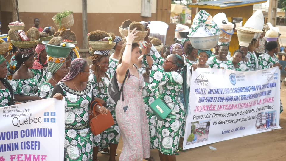 Les femmes du Projet ISEF de l’ONG Apretectra célèbrent le 8 mars