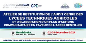 Lire la suite à propos de l’article Ateliers de restitution et d’élaboration d’un plan d’action communautaire
